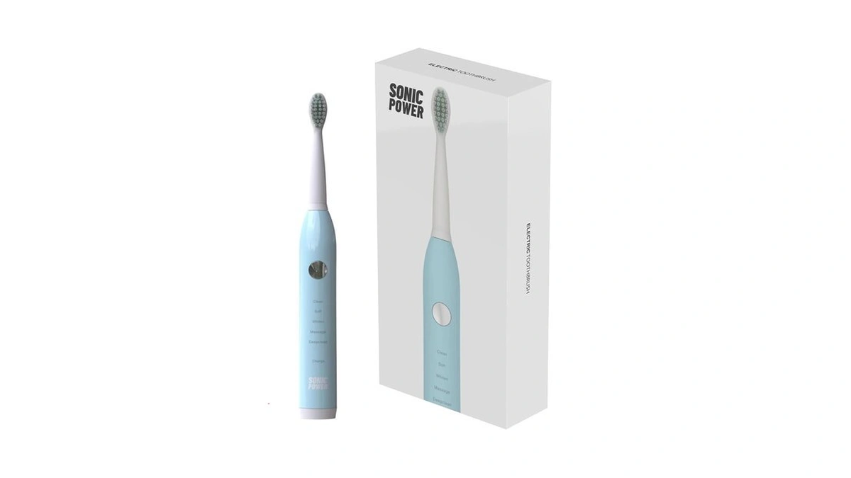 Amazon coupon: Sonicpower Electric Toothbrush Kit Ultra