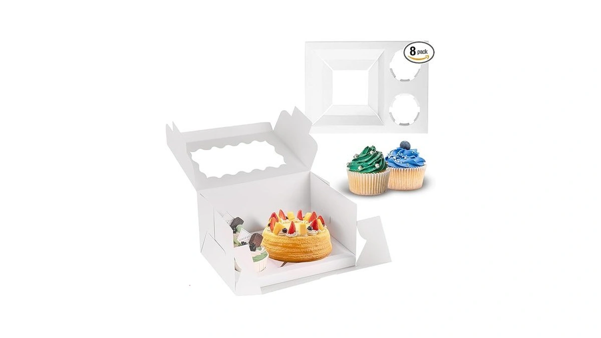 Amazon code: Jcd 8 Packs Bento Cake And Cupcake Box 3