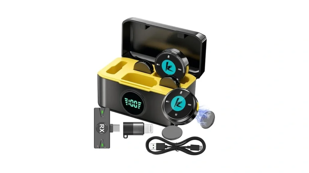 Amazon coupon: Zubehok Magnetism Wireless Lavalier Micr