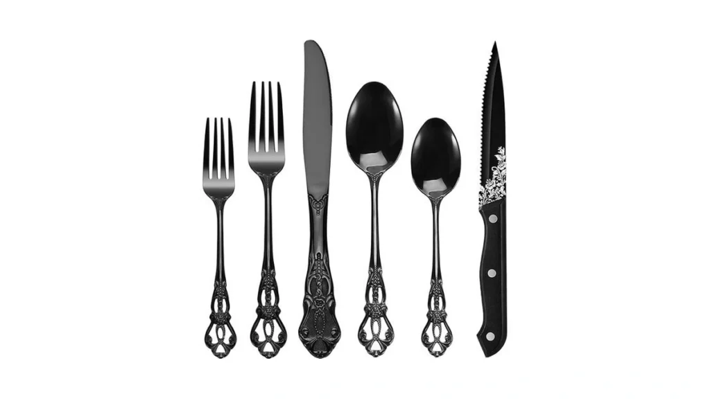 Amazon code: Sheumnt Gorgeous Retro 48 Pcs Black Silv