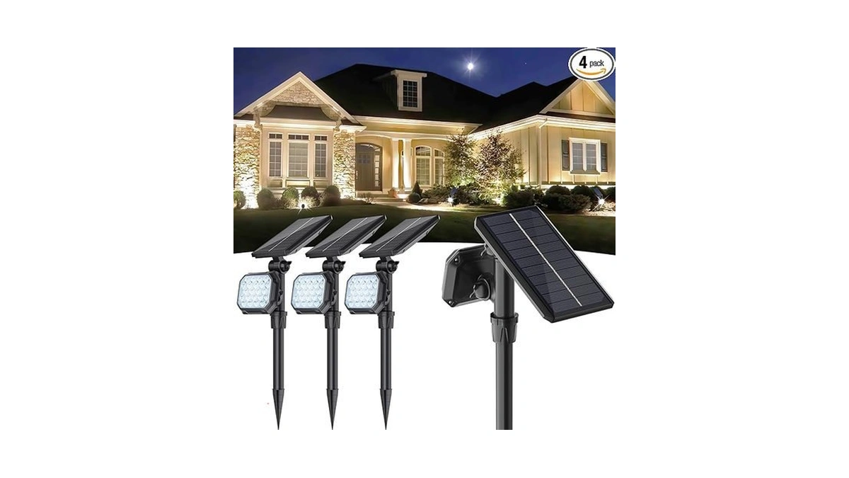 Amazon code: Jsot Solar Spot Lights - 4 Pack Solar Li