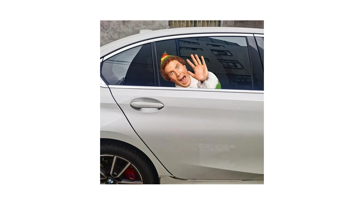 Amazon code: Buddy The Elf Excited Sticker Funny Chri