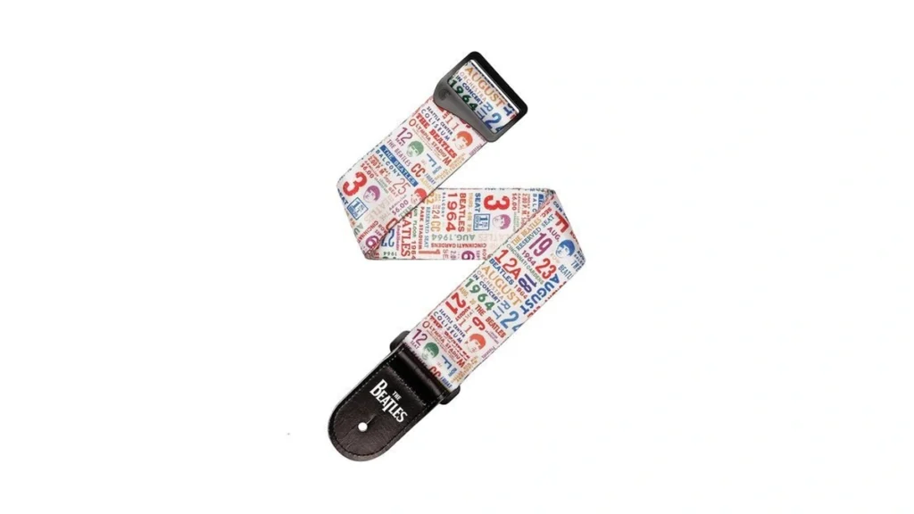 Amazon coupon: D Addario Beatles Guitar Strap Ticket St