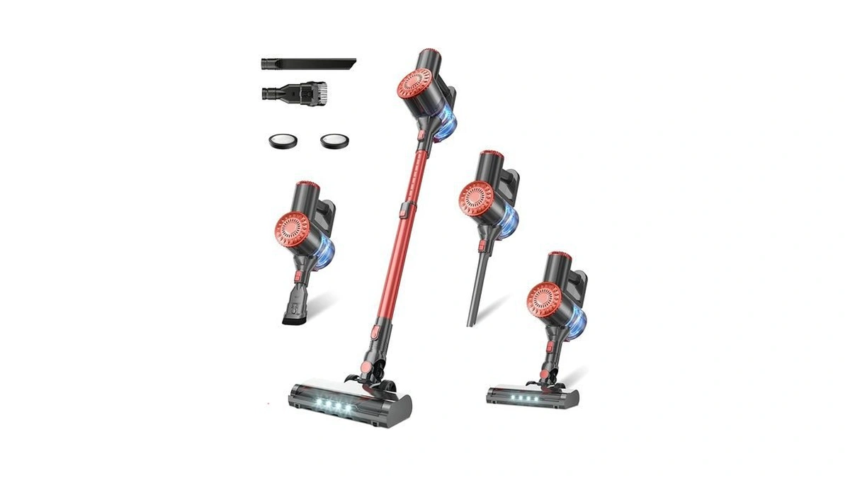 Amazon code: Cordless Vacuum Cleaner With Self-standi