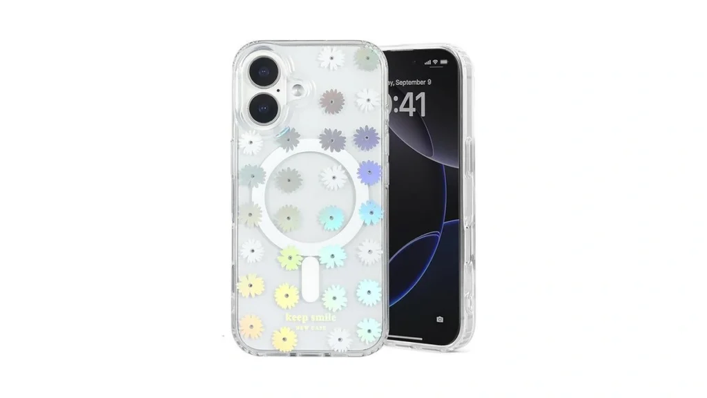 Amazon coupon: Qatyyy Cases For Iphone 16 Cute Clear Fl