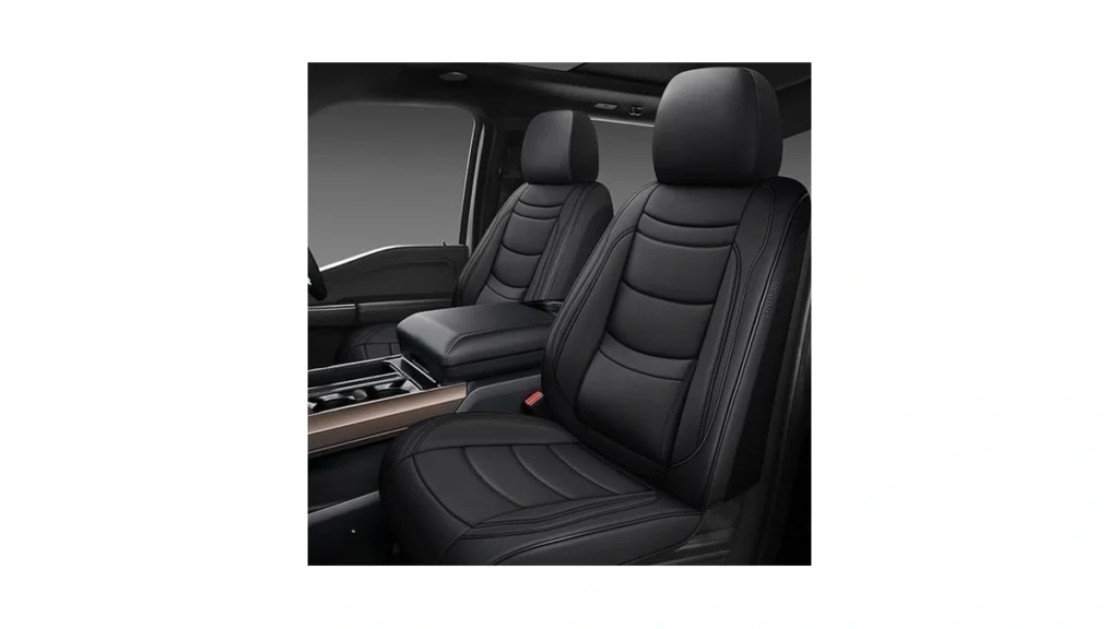 Amazon code: Ns Yolo Faux Leather Car Seat Covers Fro
