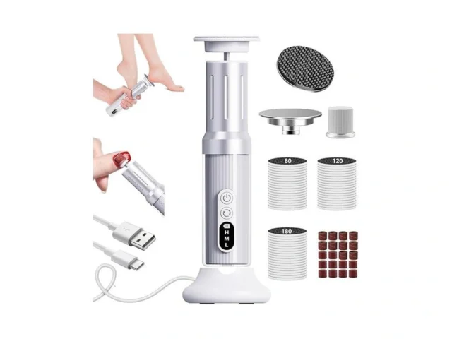 Electric Foot Callus Remover With Nano-glass Head… Code
