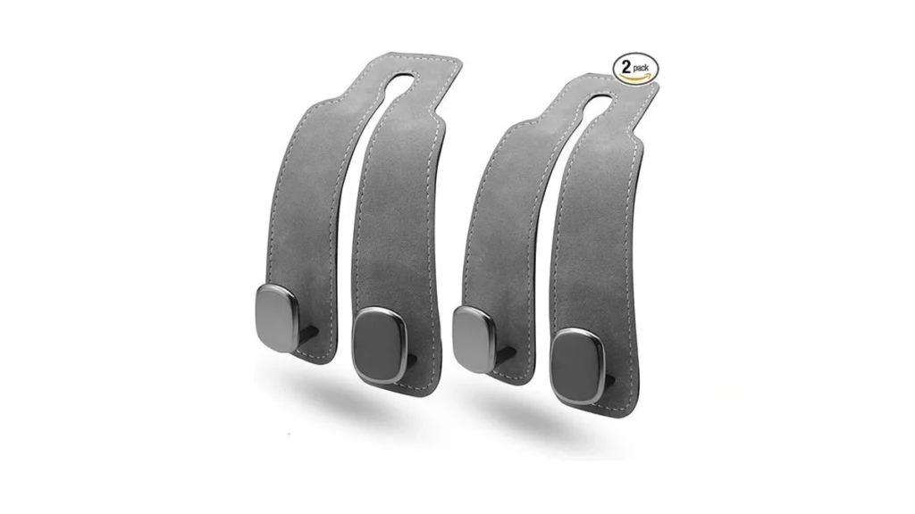 Amazon code: 2 Pack Heavy Duty Car Seat Headrest Hook