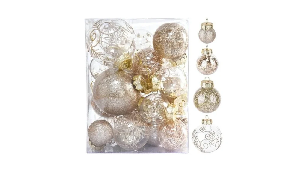 Amazon code: 30pcs Christmas Ball Ornaments Set - Sha