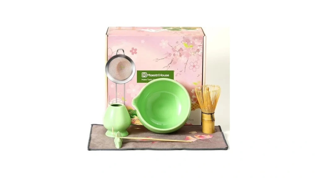 Amazon code: Maestri House Matcha Whisk Set 7 Pcs Cer