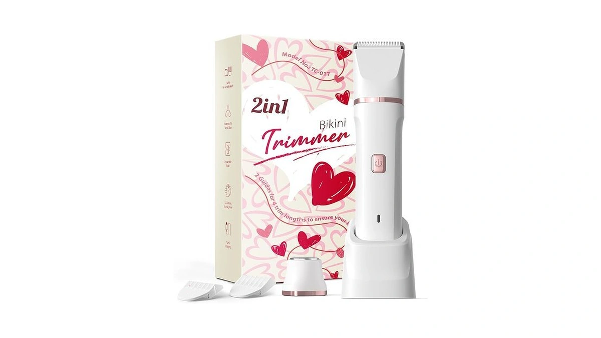 Amazon code: Pubic Hair Trimmer Women - 2-in-1 Electr