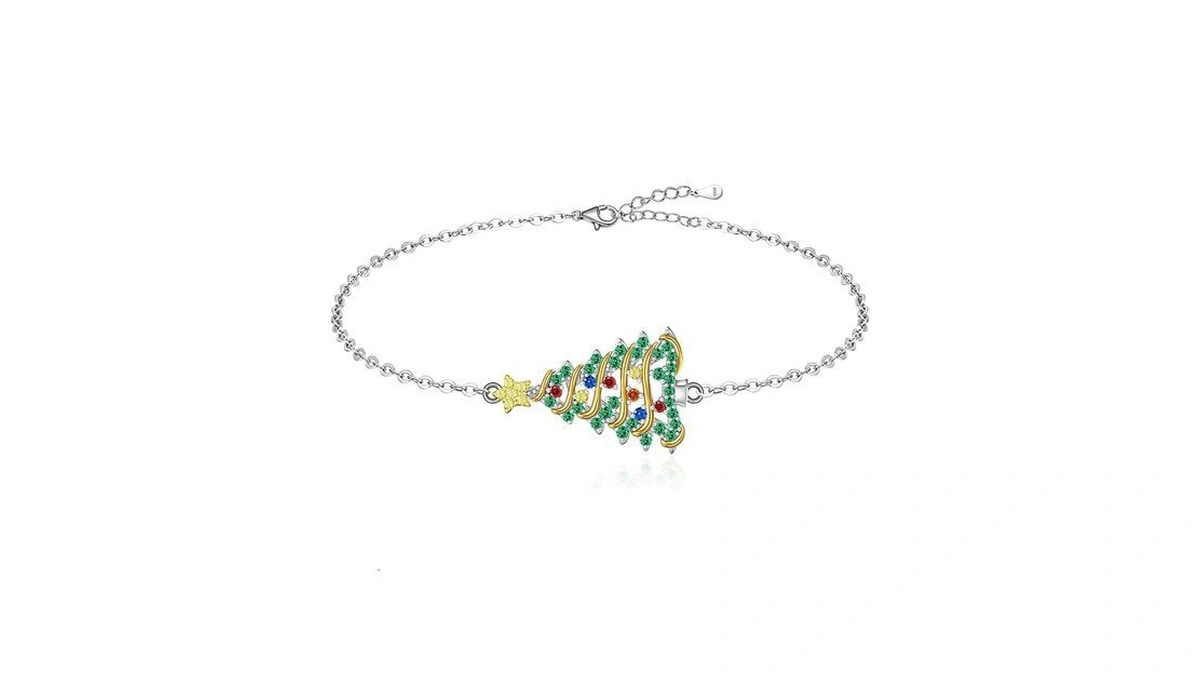 Amazon coupon: Christmas Bracelet For Women 925 Sterlin