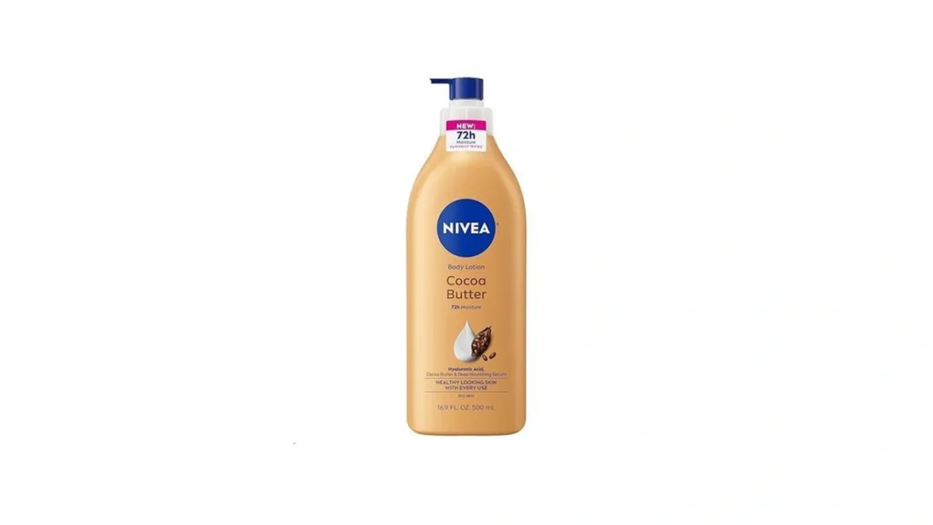 Amazon coupon: Nivea Cocoa Butter Body Lotion For Dry S