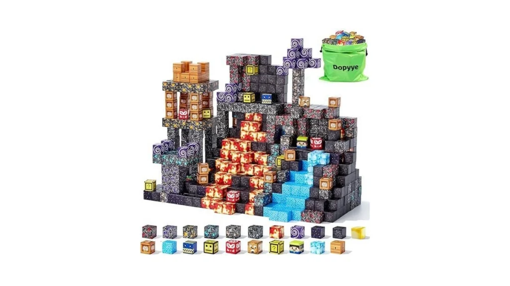 Amazon coupon: Magnetic Blocks 150-piece Magnetic Build