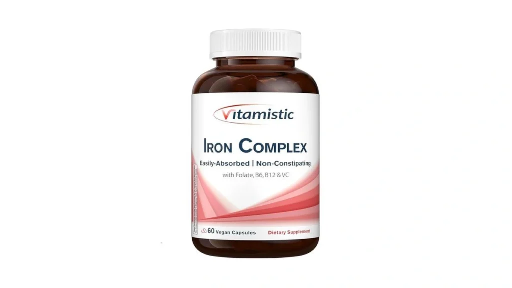 Amazon code: Vitamistic Iron Supplement For Women 36