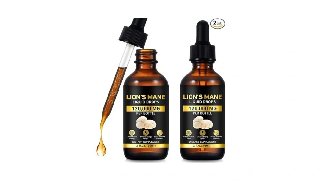 Amazon code: 2-pack Lions Manemushroom Drops Brain Su