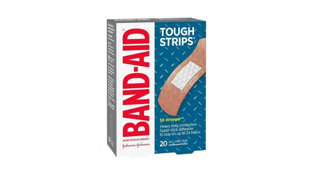Amazon coupon: Band-aid Brand Tough Strips Adhesive Ban