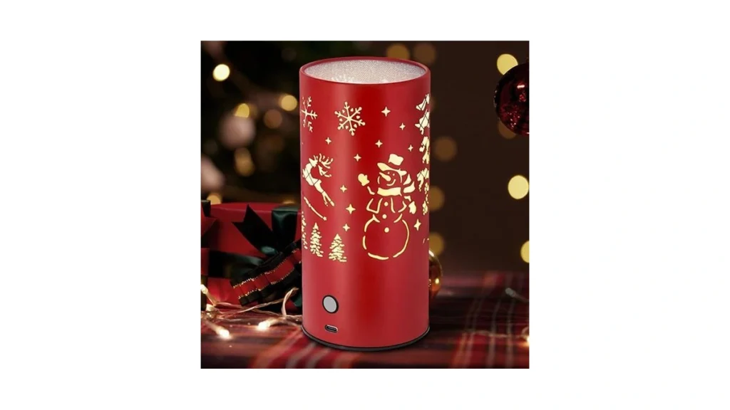 Amazon code: Christmas Table Lamp With Hollow-out Des