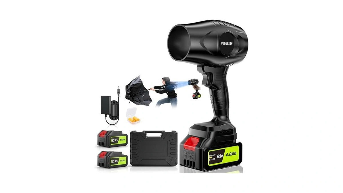 Amazon code: Powerful Cordless Leaf Blower 21v Electr