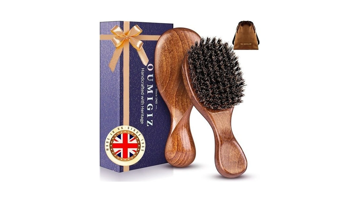 Amazon code: Oumigiz Boar Bristle Hair Brush Since 19
