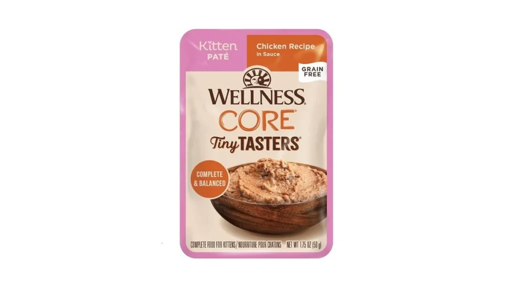 Amazon coupon: Wellness Core Tiny Tasters Pate Kitten W