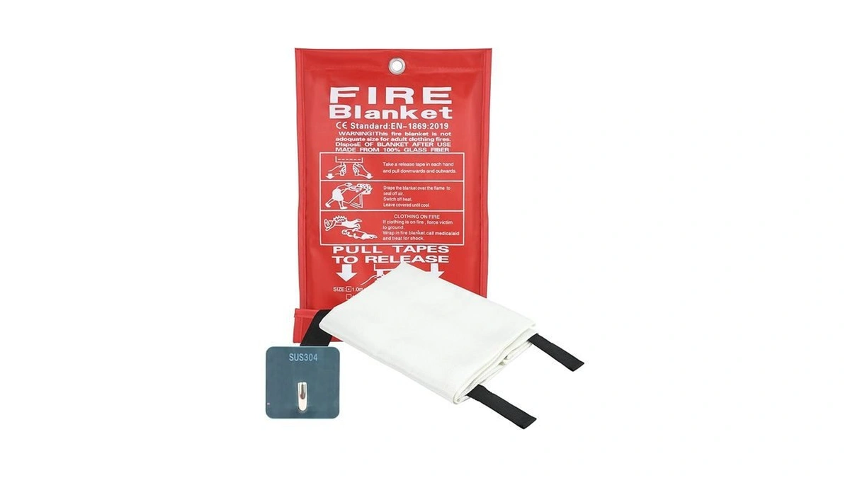 Amazon code: Fjnatinh Emergency Fire Blanket For Home