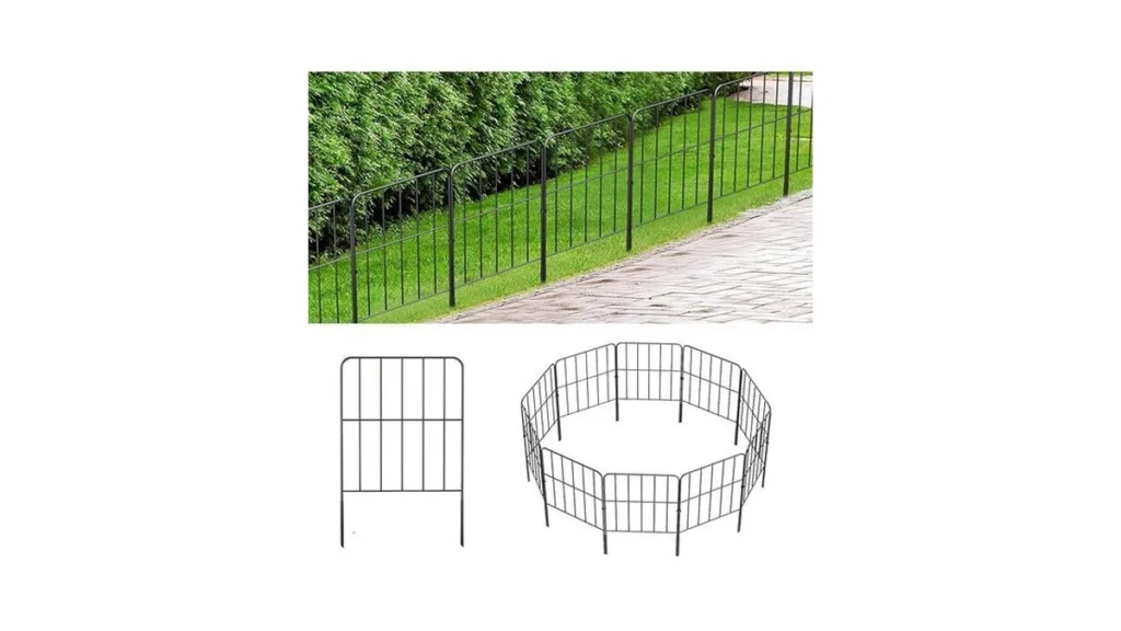 Amazon code: Ousheng Decorative Garden Fence Fencing