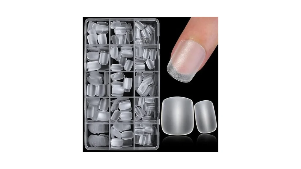 Amazon coupon: Luckforever 300pc Short Square Nails Tip
