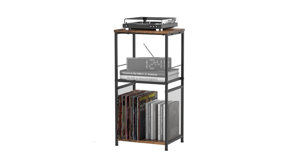 Amazon code: Caduke Record Player Stand Turntable Sta