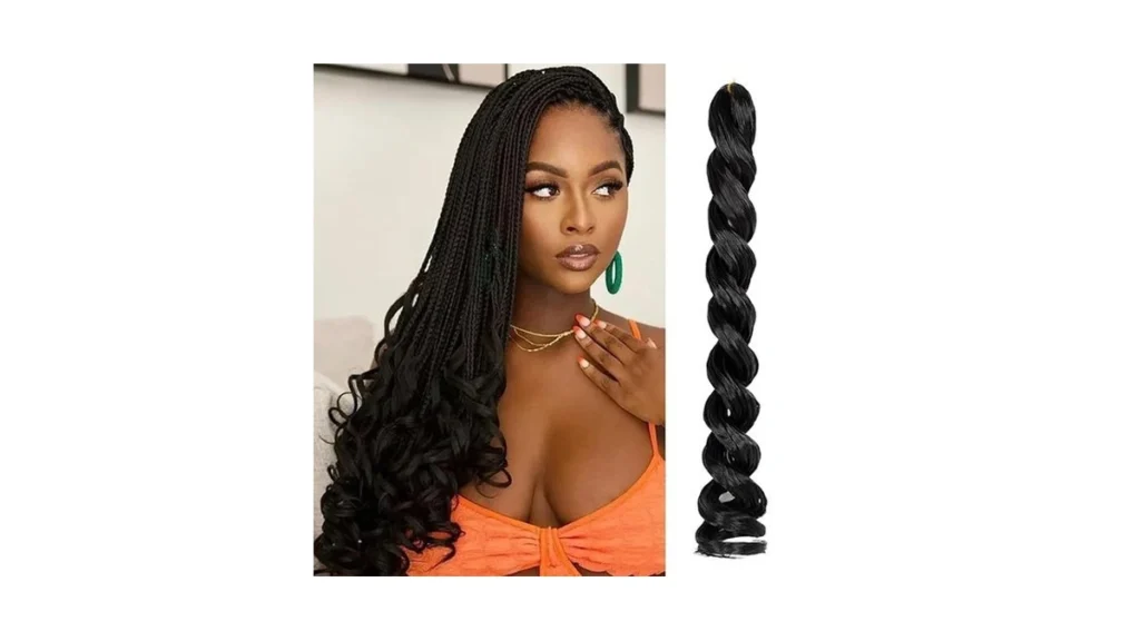 Amazon code: Loose Wave French Curls Crochet Braids H