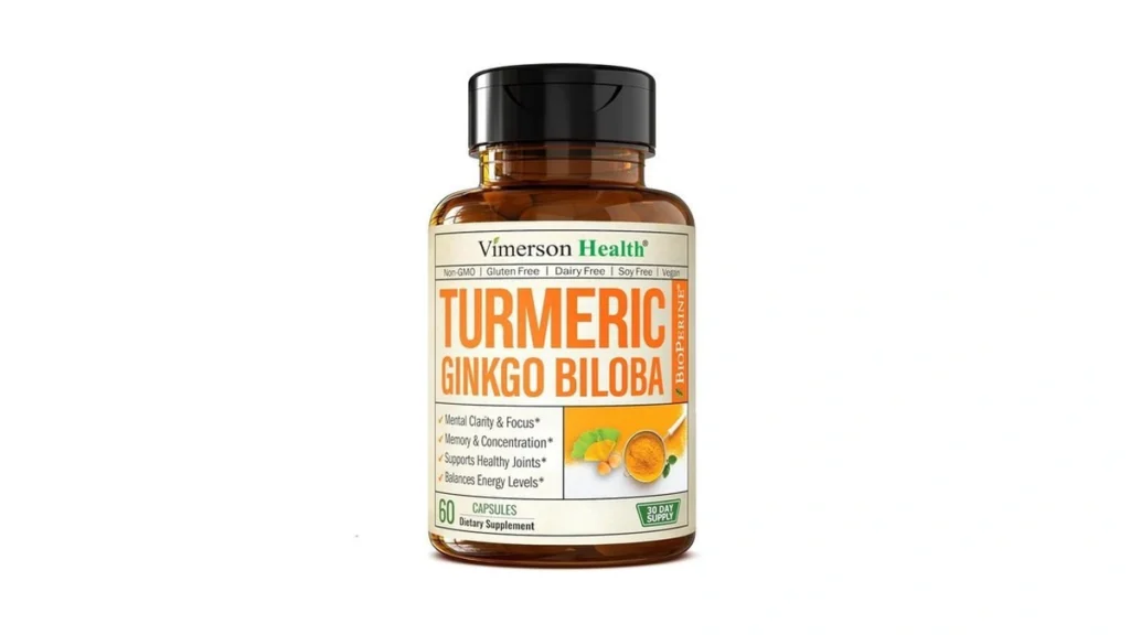 Amazon coupon: Ginkgo Biloba And Turmeric Curcumin Supp