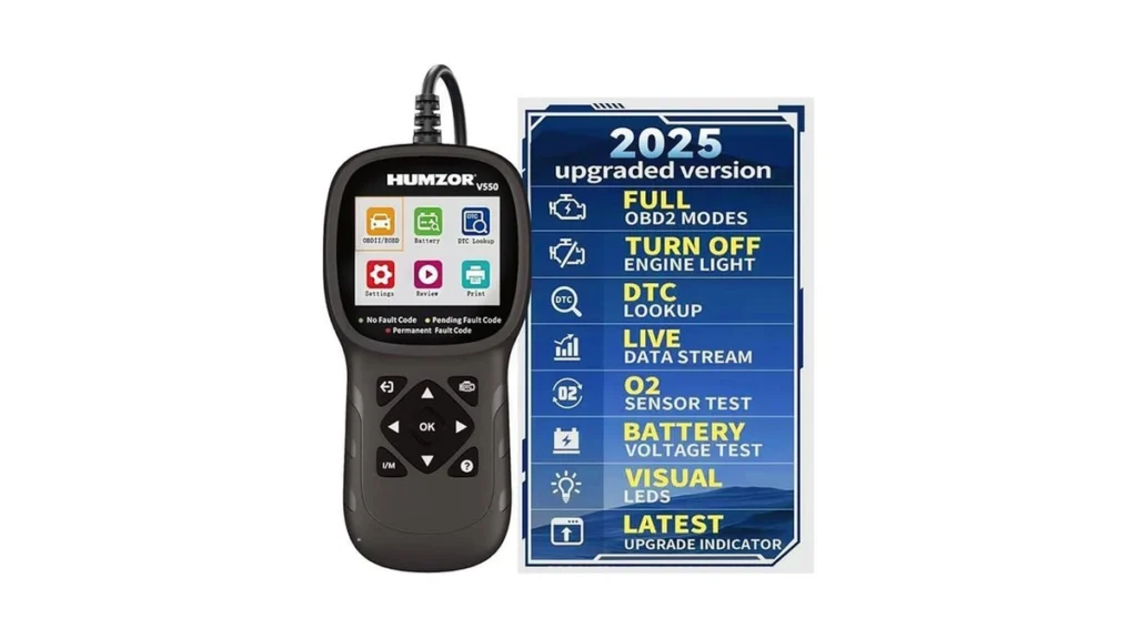 Amazon code: Sazdoln V550 Obd2-scanner Battery-tester