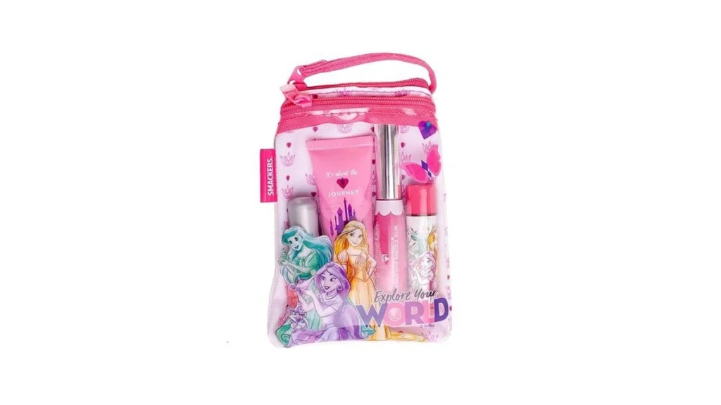 Amazon coupon: Lip Smacker Princess Glam Bag Makeup Set