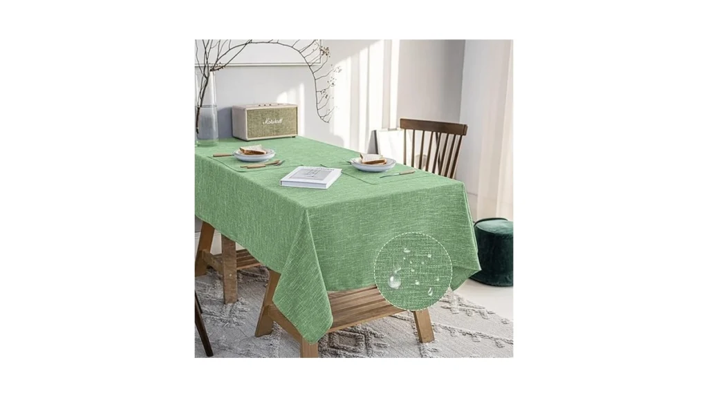 Amazon coupon: Jsfly Waterproof Cotton Linen Thick Tabl