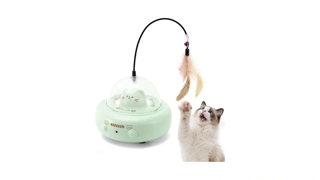 Amazon coupon: Petsweet Automatic Cat Toys With Feather
