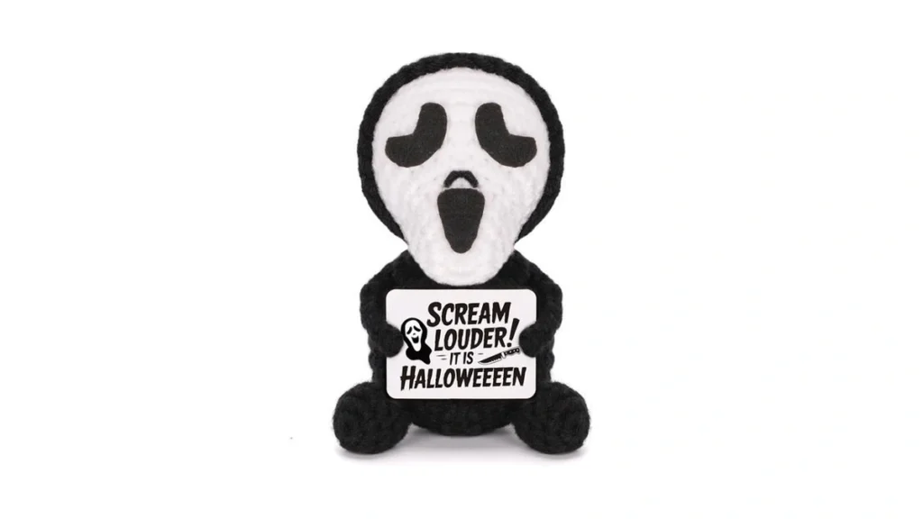 Amazon code: Funisfun Positive Halloween Doll Cute Ha