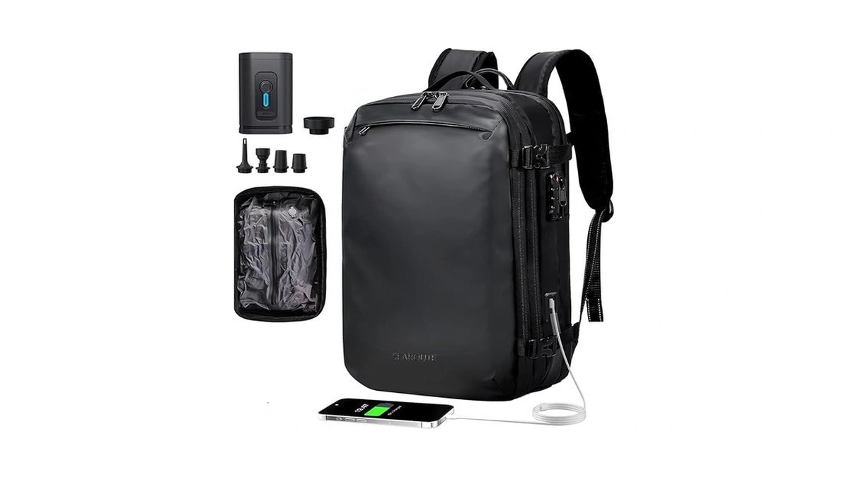 Amazon code: Searoute Travel Backpack For Women Men A
