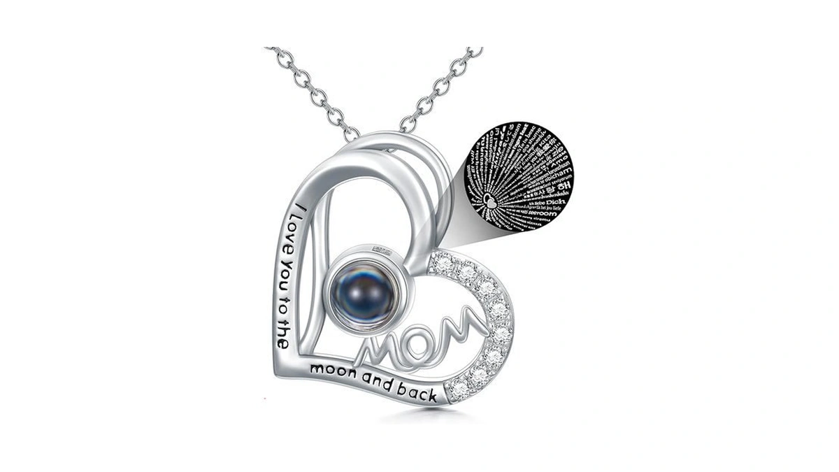 Amazon coupon: Dorunmo I Love You Necklace 100 Language