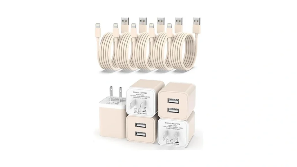 Amazon code: Igenjun 5pack Iphone Charger Dual Port U