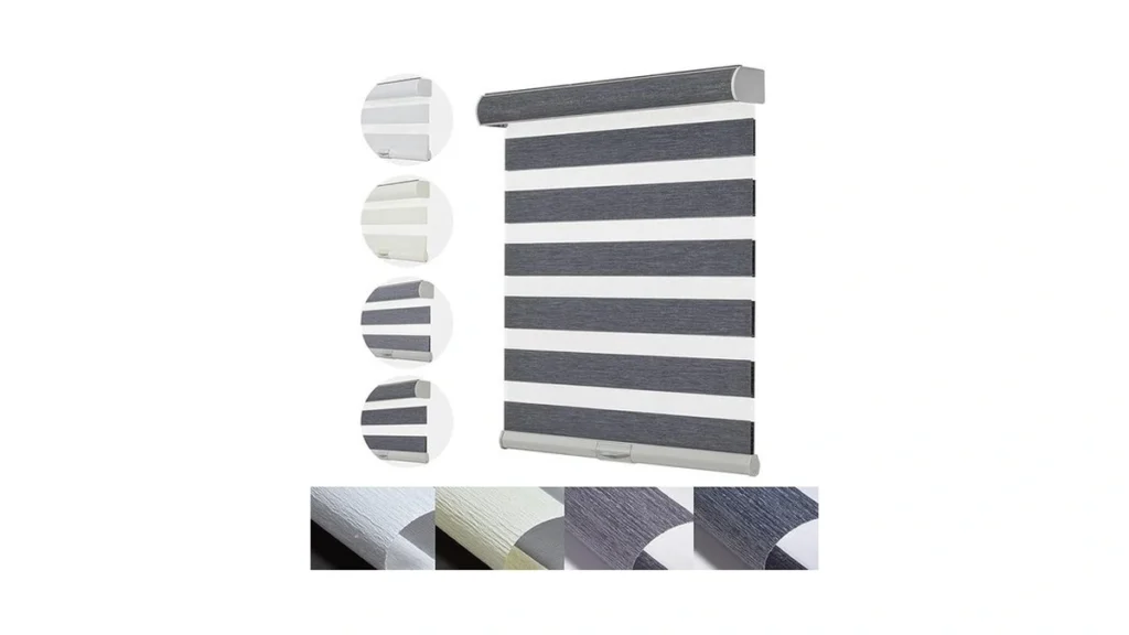 Amazon coupon: Persilux Cordless Zebra Blinds For Windo