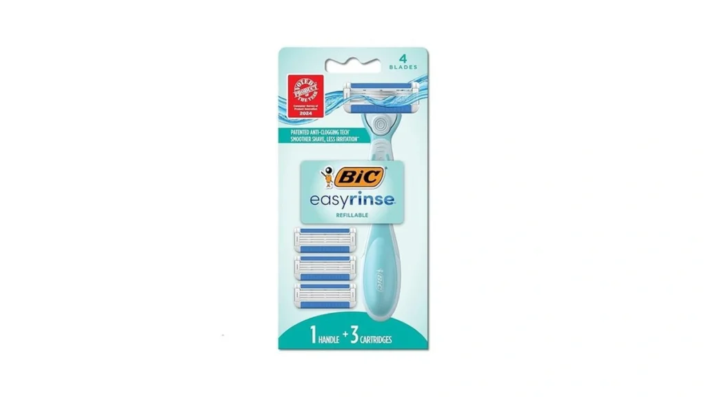 Amazon coupon: Bic Easyrinse Anti-clogging Refillable W