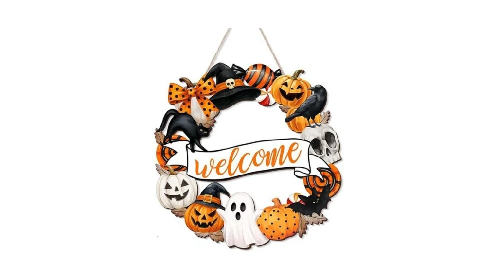 Amazon code: Arosche Halloween Decorations Hanging Do