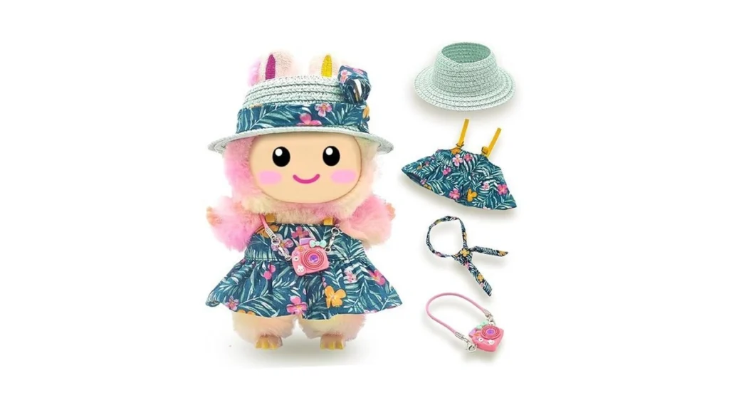 Amazon coupon: Cute 17cm Doll Clothes Set 4pcs Kawaii D