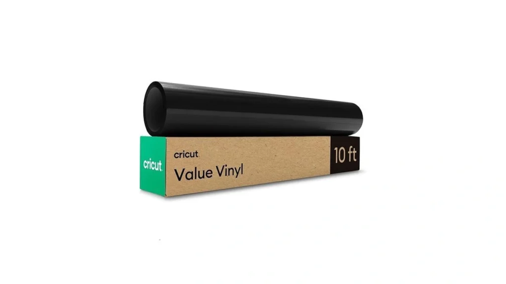 Amazon coupon: Cricut Value Permanent Vinyl Black 12 In