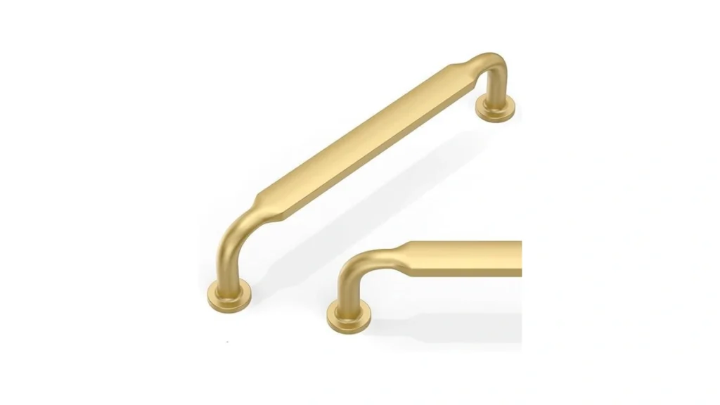 Amazon coupon: Talentedeco 10 Pack Brushed Gold Cabinet