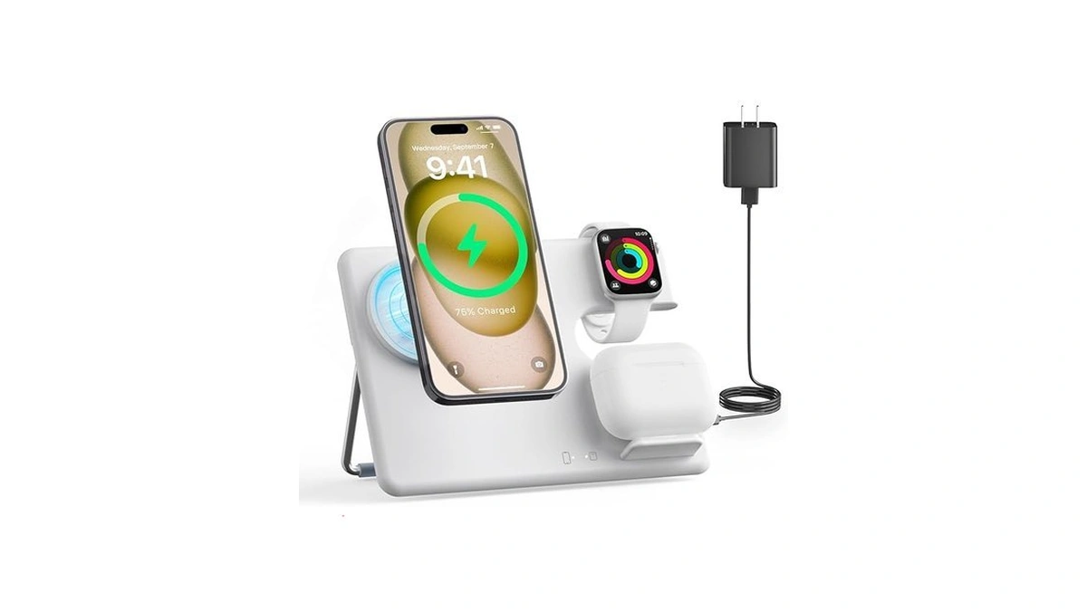 Amazon code: Wireless Charger Station For Apple Mgg 3