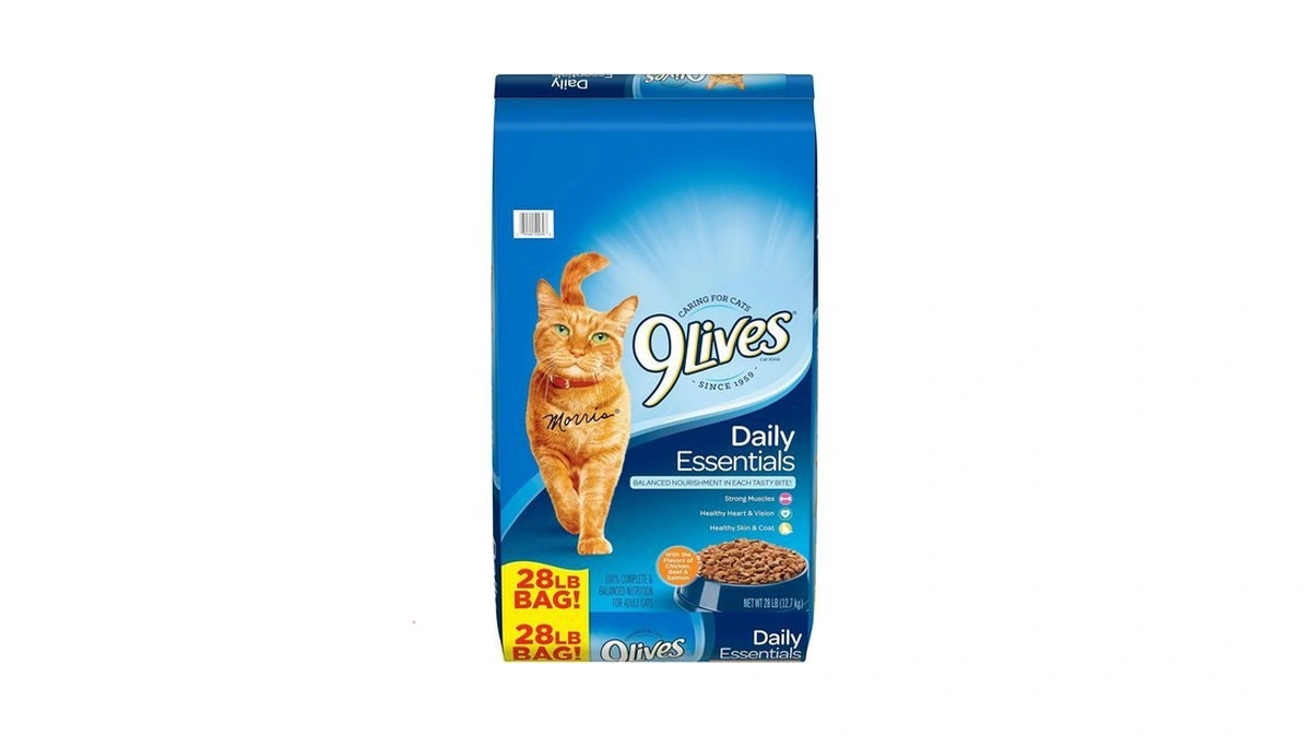 Amazon coupon: 9lives Daily Essentials Dry Cat Food 28