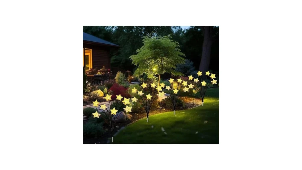 Amazon code: Solar Garden Lights Christmas Star Pathw