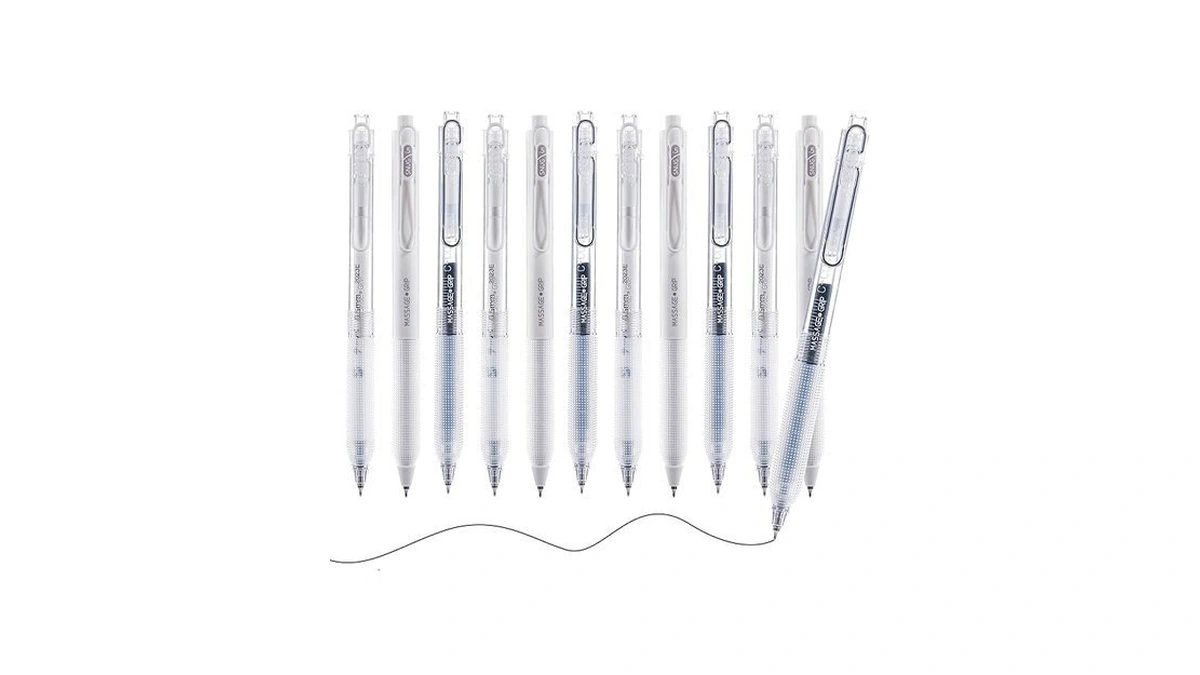 Amazon code: Gel Pens 0 5mm Black Ink Pens Fine Point