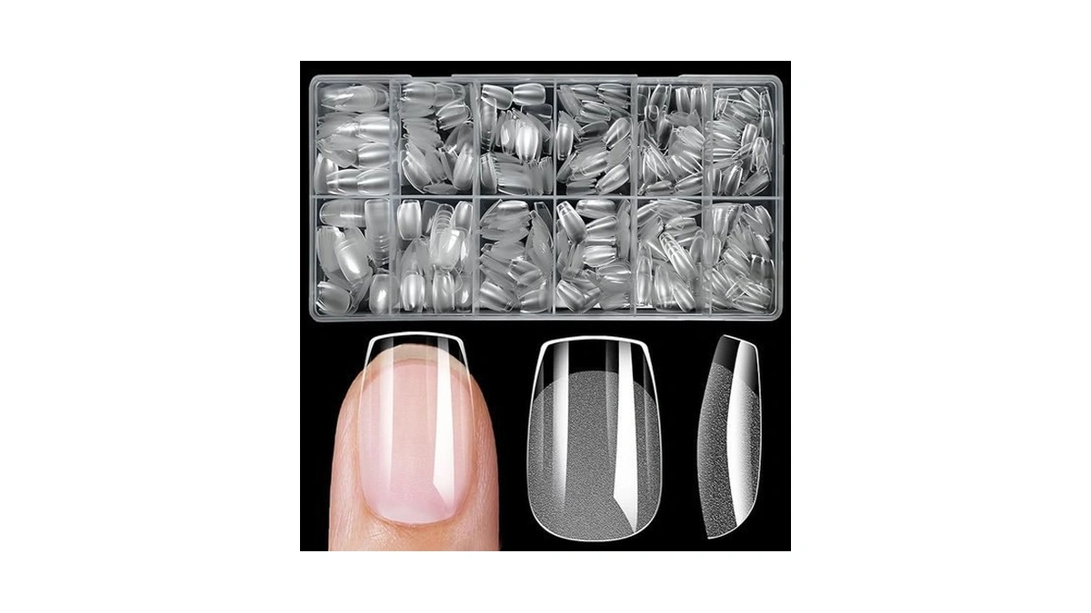 Amazon coupon: Loveourhome 600pc Coffin Fake Nail Tips